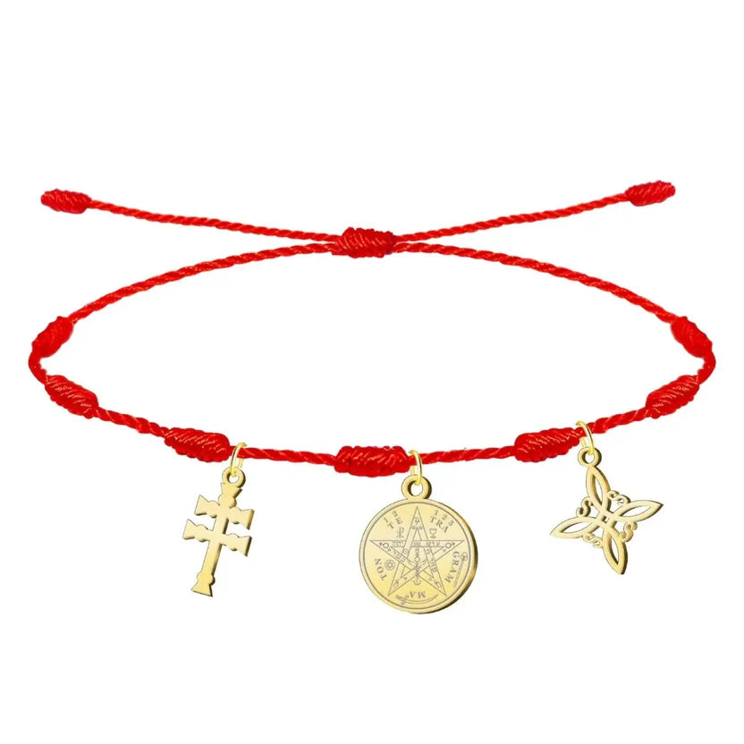 PULSERA GUARDIANA DE CARAVACA · 7 NUDOS