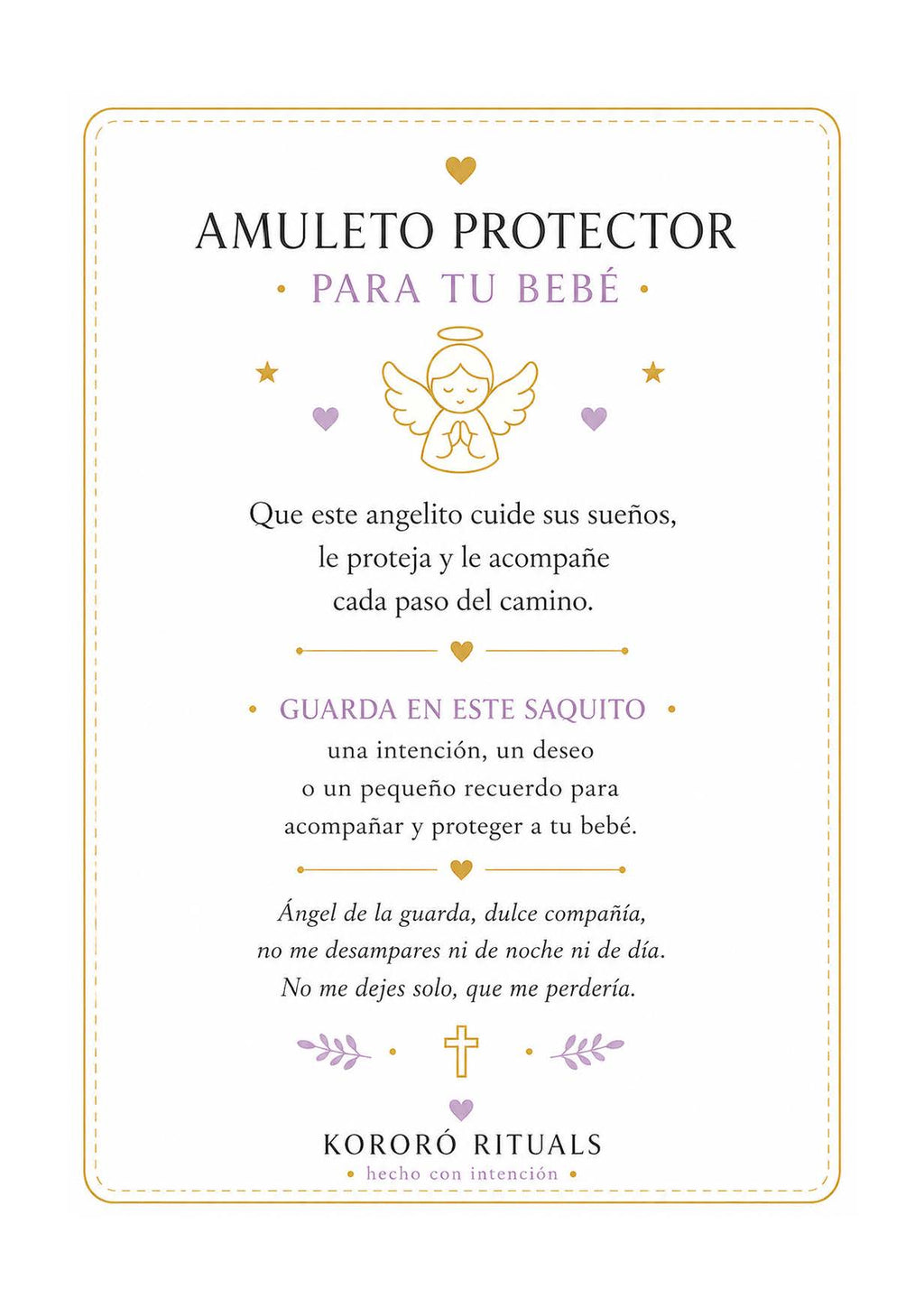 Kit Regalo- Bebé Bendecido, Bebé Protegido- "Cielo de Ángeles"