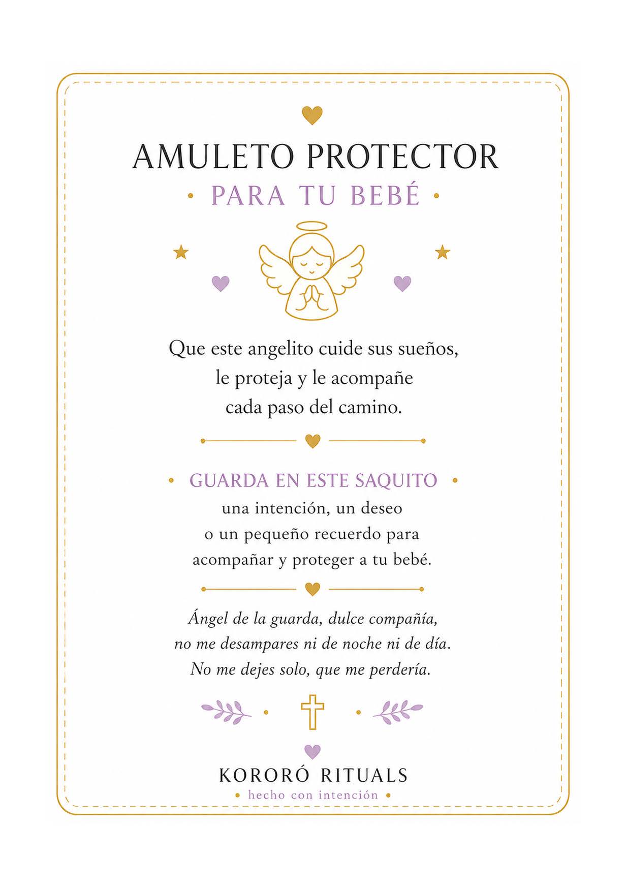 Kit Regalo- Bebé Bendecido, Bebé Protegido- "Cielo de Ángeles"