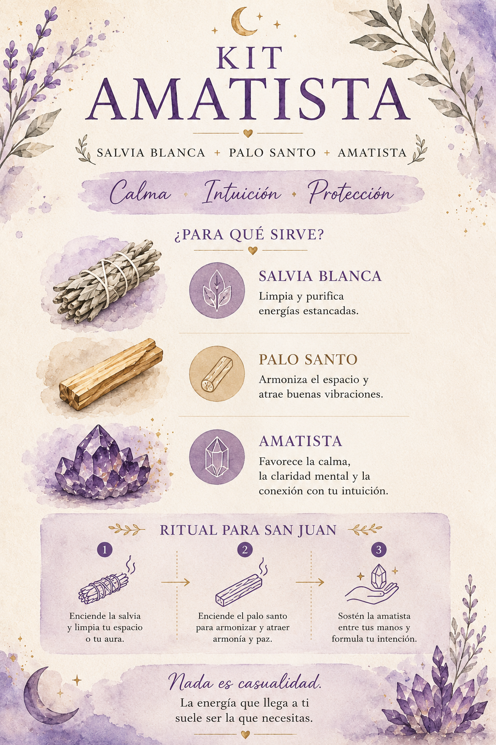 🔥💜 KIT AMATISTA – ESPECIAL NOCHE DE SAN JUAN 💜🔥