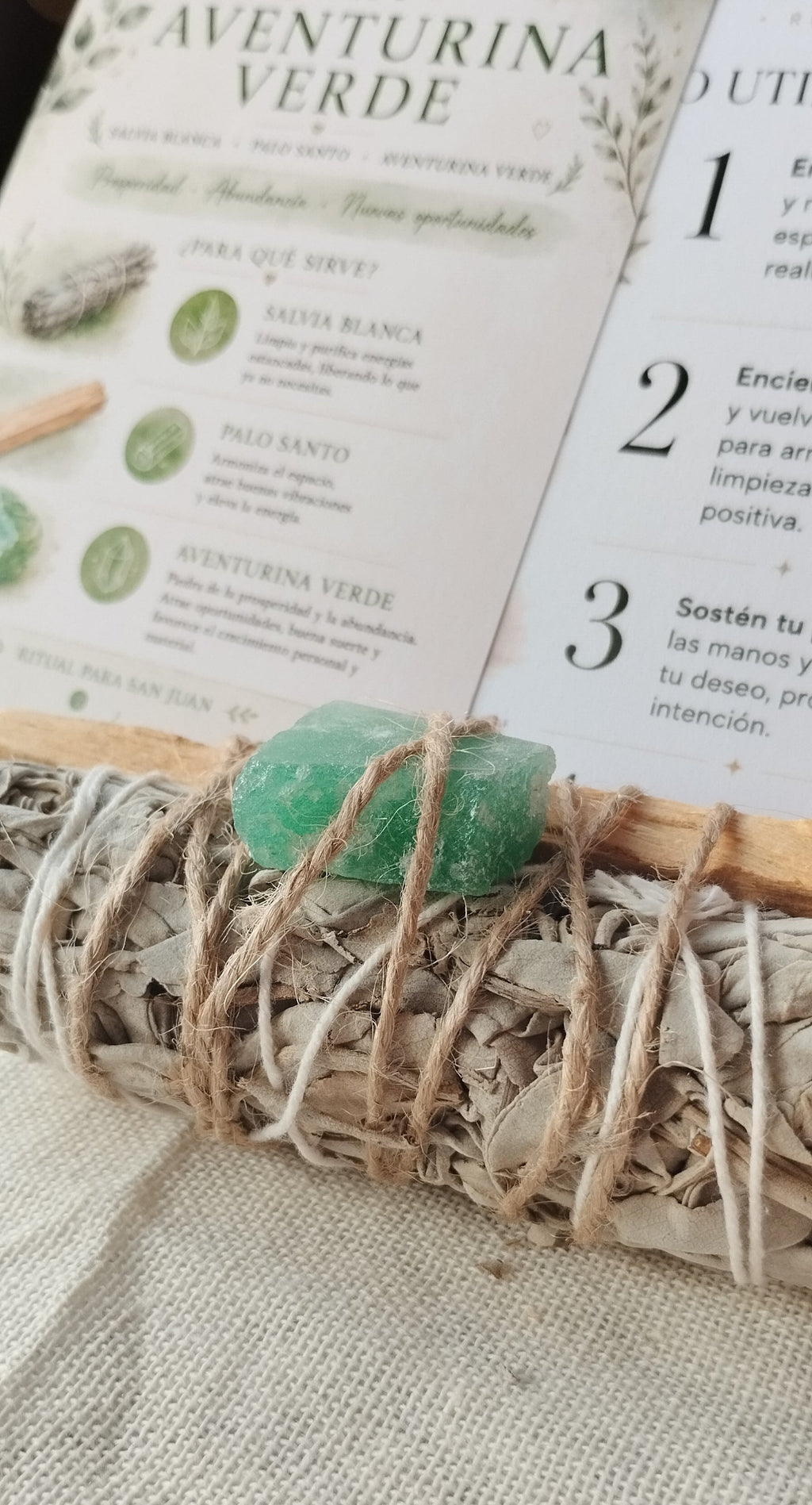 🔥💚 KIT AVENTURINA VERDE – ESPECIAL NOCHE DE SAN JUAN 💚🔥