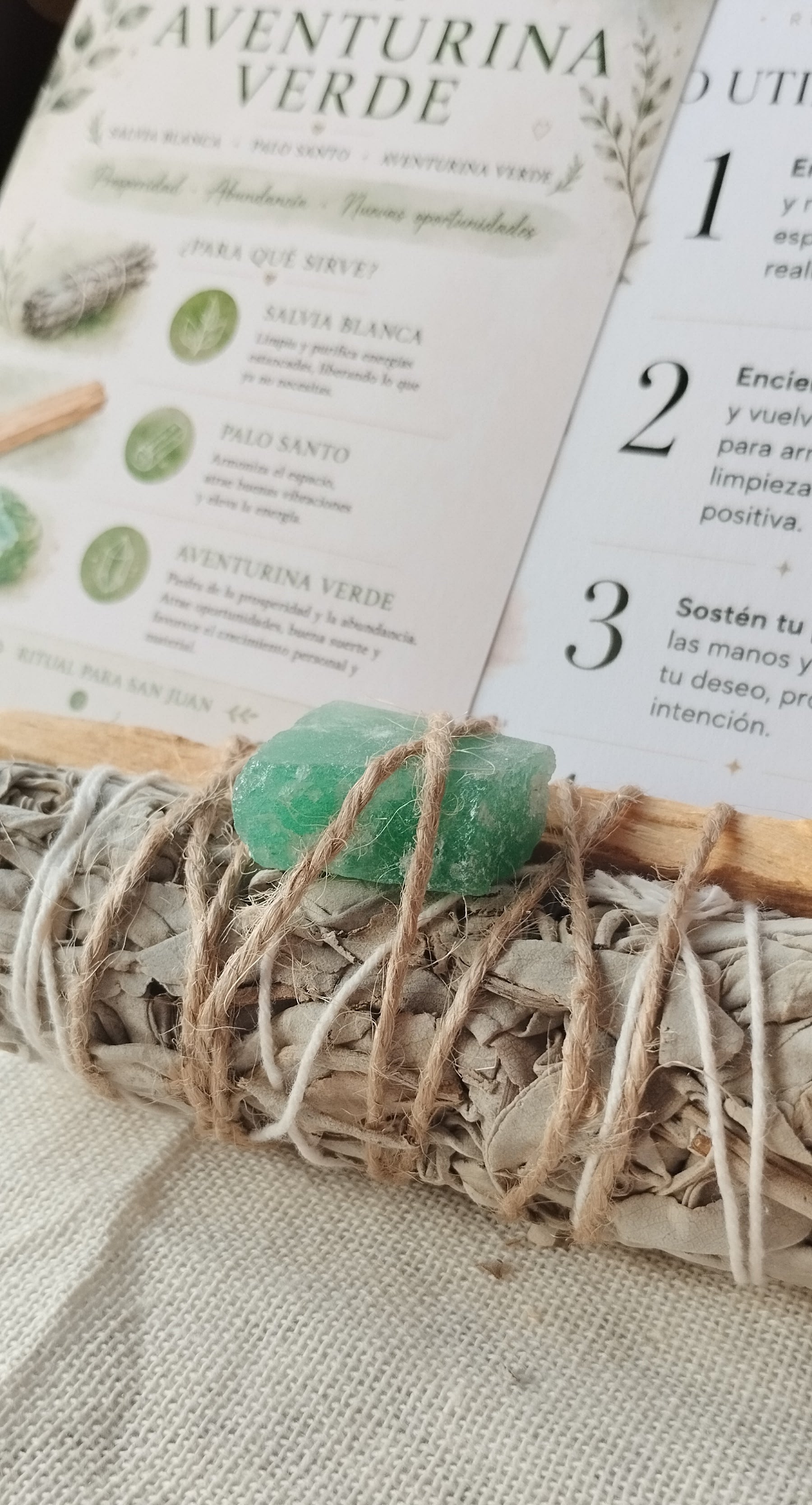 🔥💚 KIT AVENTURINA VERDE – ESPECIAL NOCHE DE SAN JUAN 💚🔥