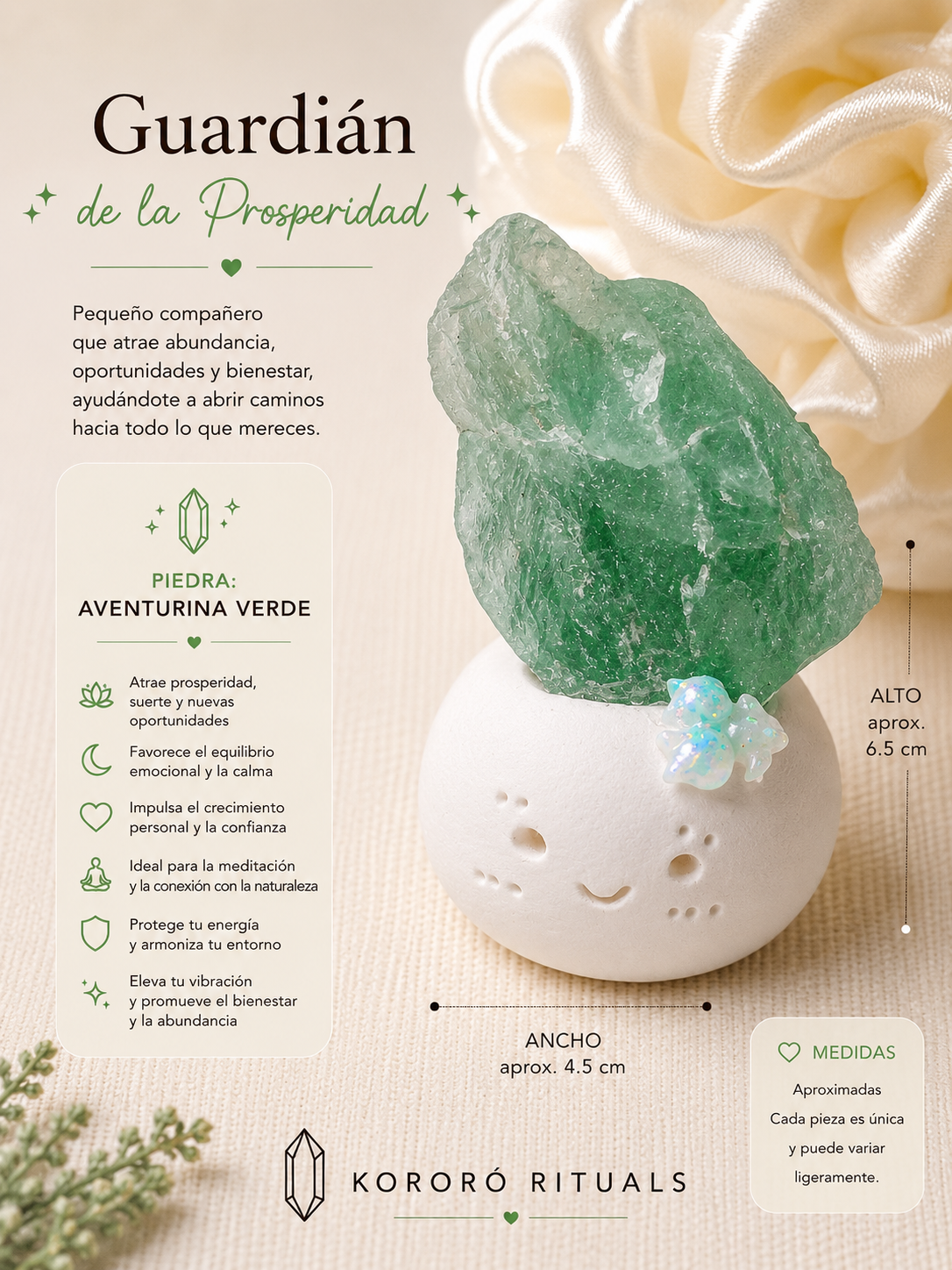 Colección Guardianes del Alma-Piedras Energéticas Naturales