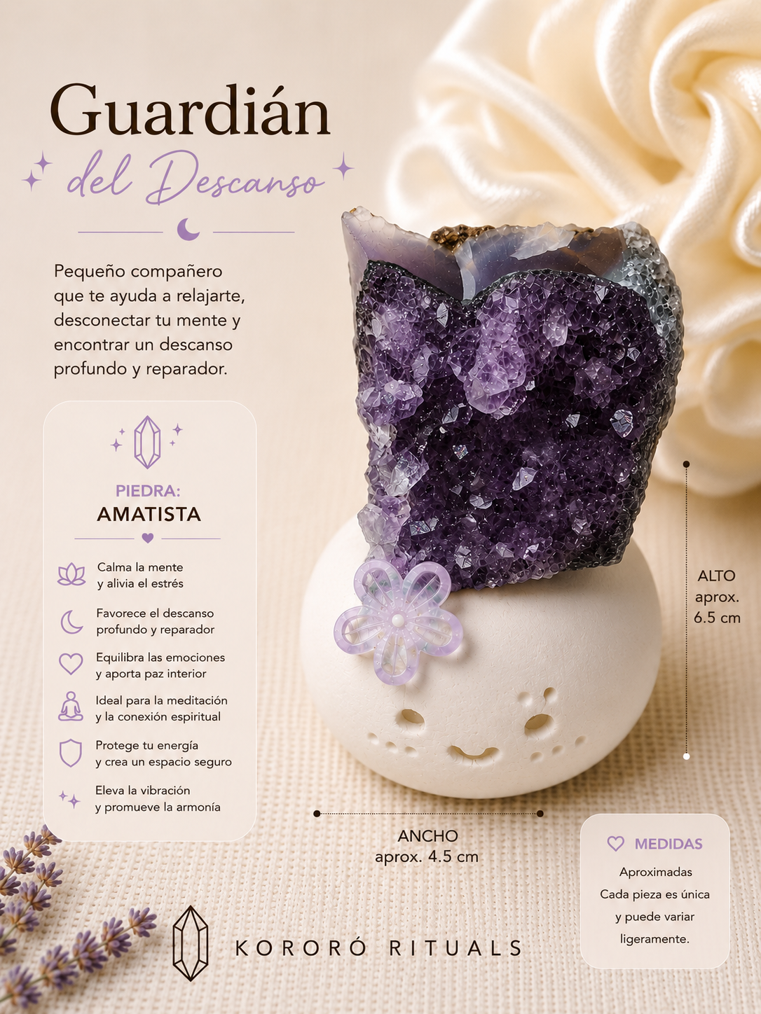 Colección Guardianes del Alma-Piedras Energéticas Naturales