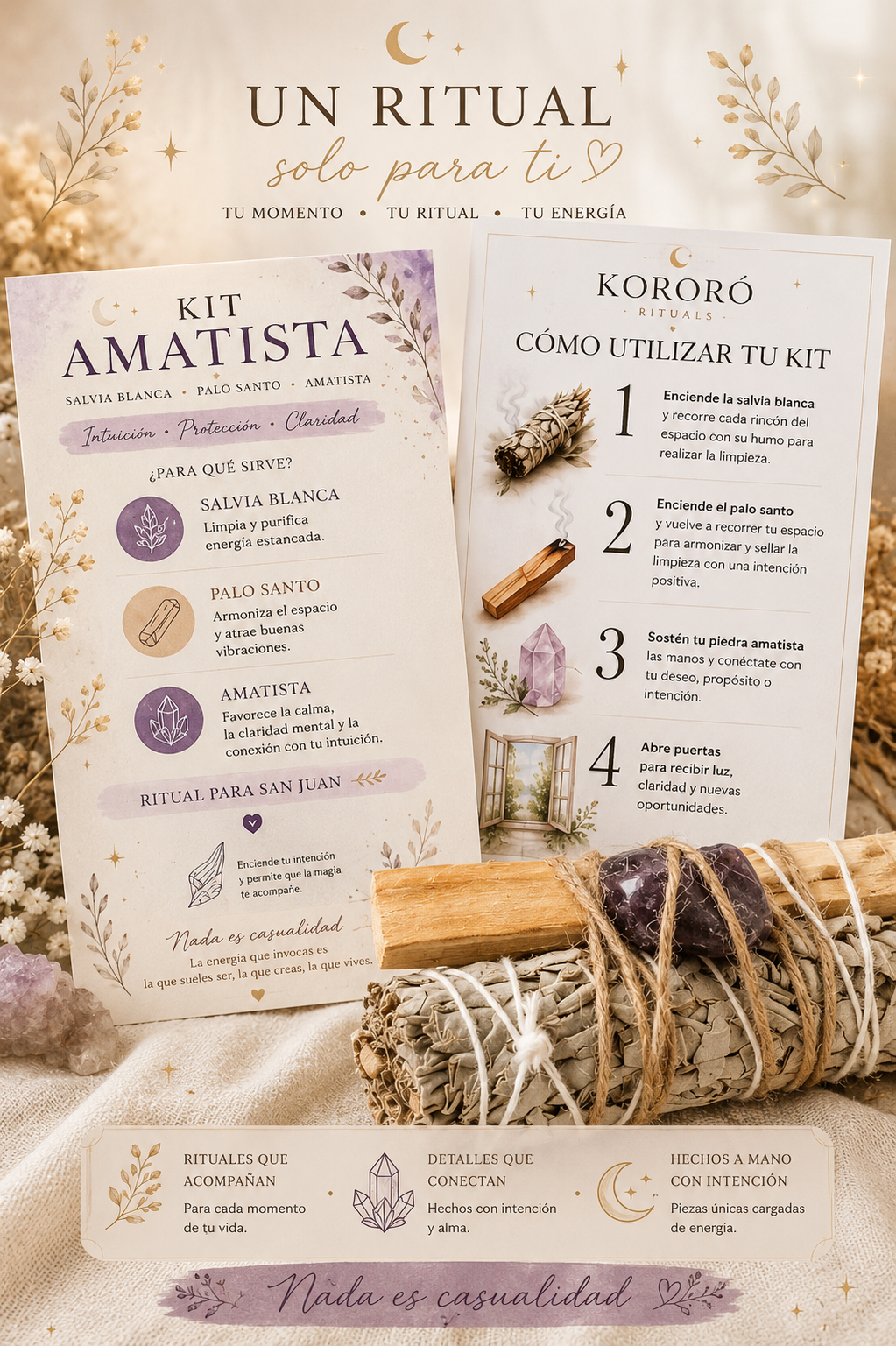 🔥💜 KIT AMATISTA – ESPECIAL NOCHE DE SAN JUAN 💜🔥
