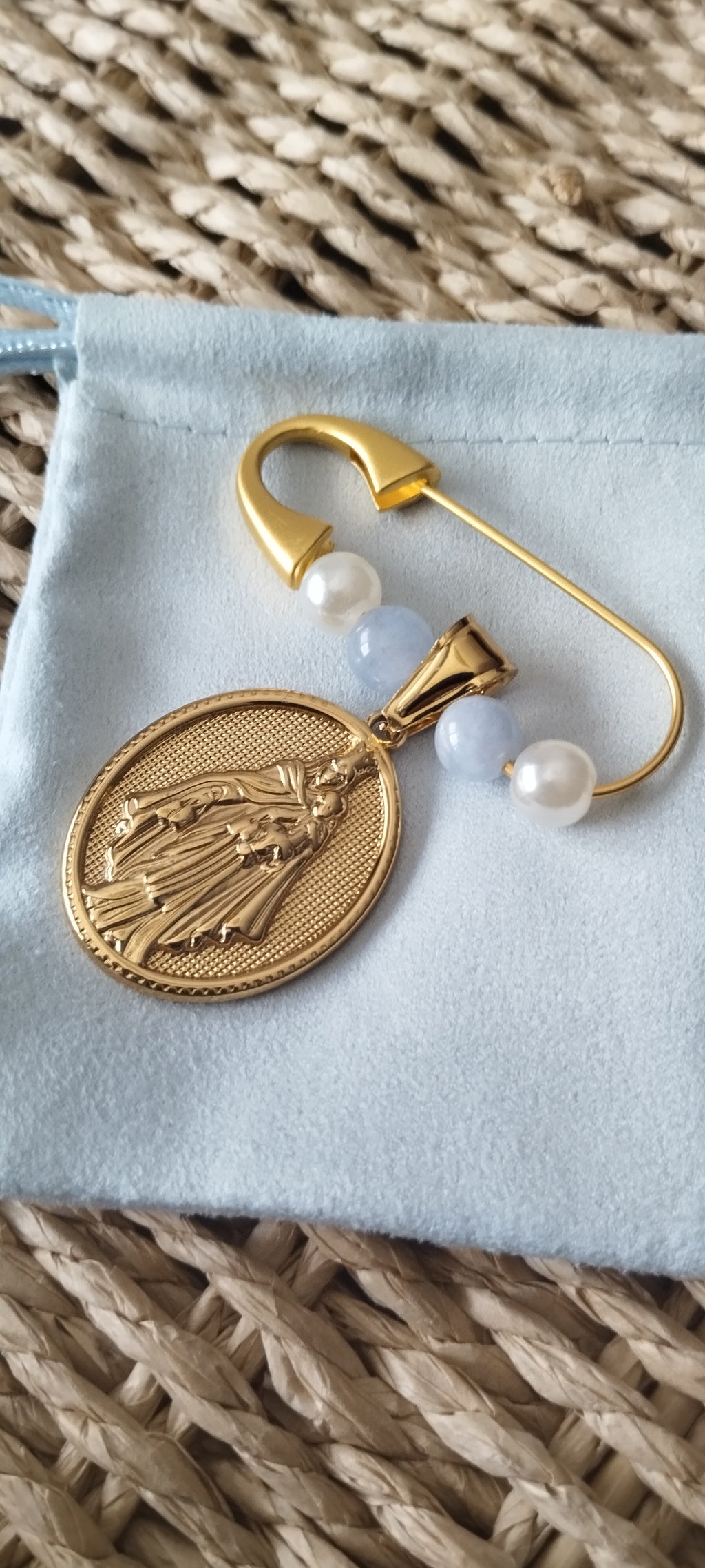 Broche Virgen del Carmen