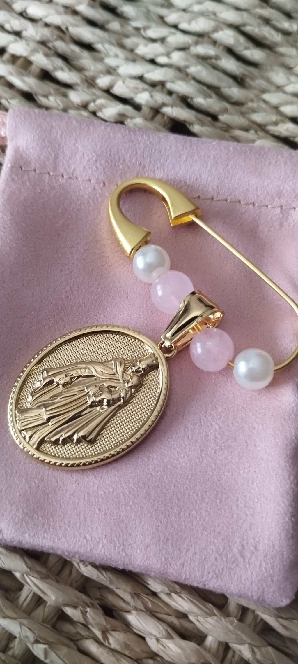 Broche Virgen del Carmen