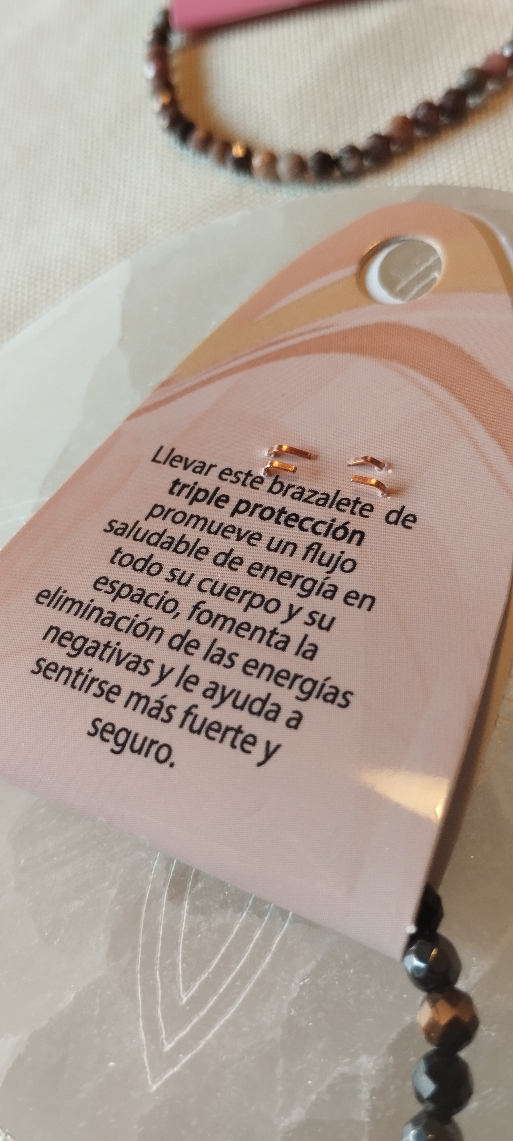 Pulseras Energéticas de Piedra Natural