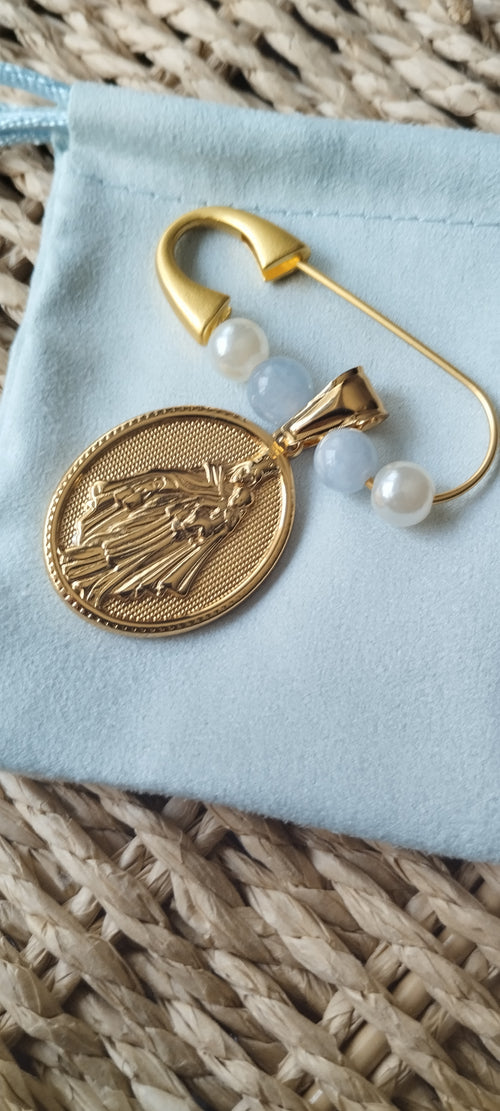 Broche Virgen del Carmen